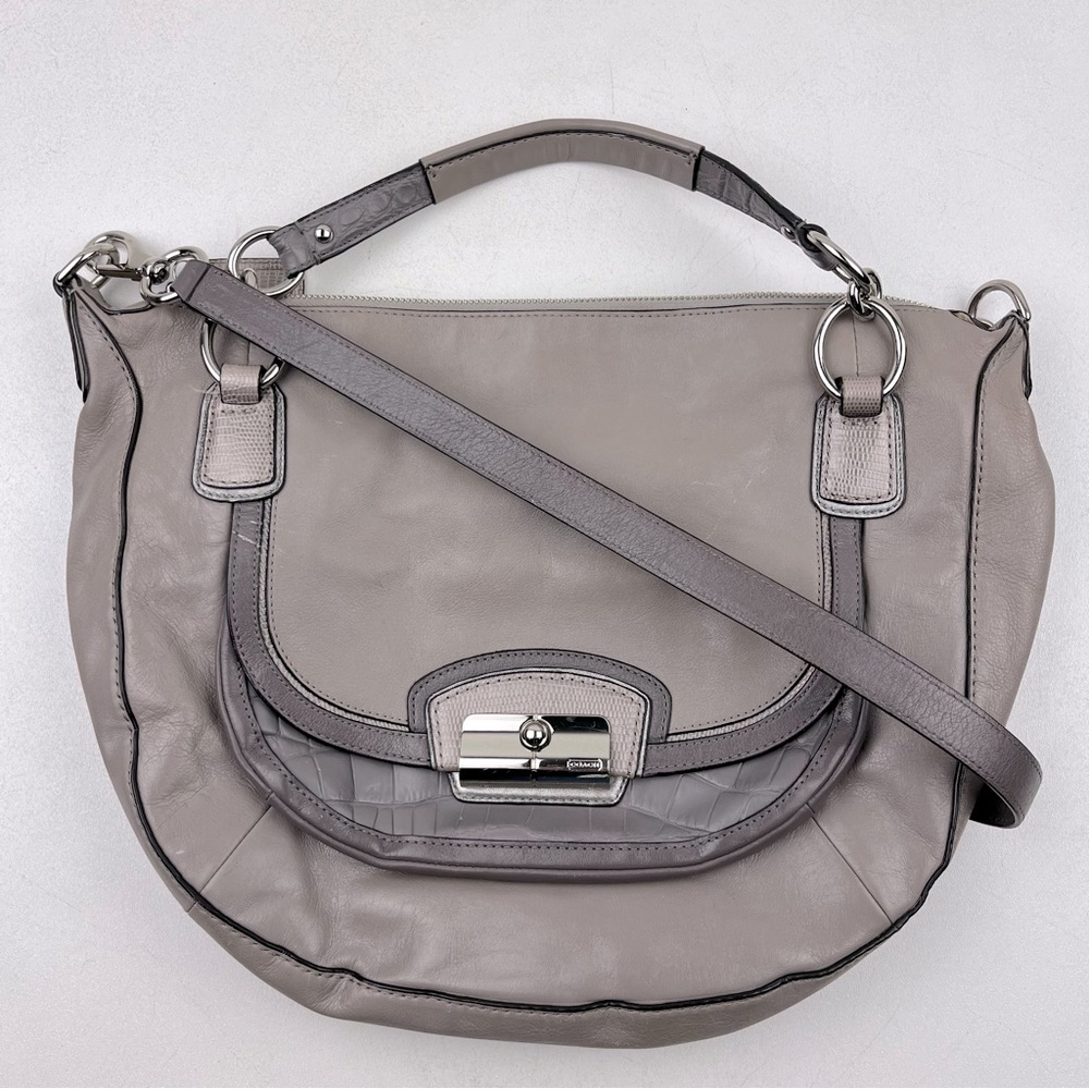 Coach Kristin Spectator Leather Round Satchel - 19307